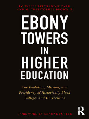 cover image of Ebony Towers in Higher Education